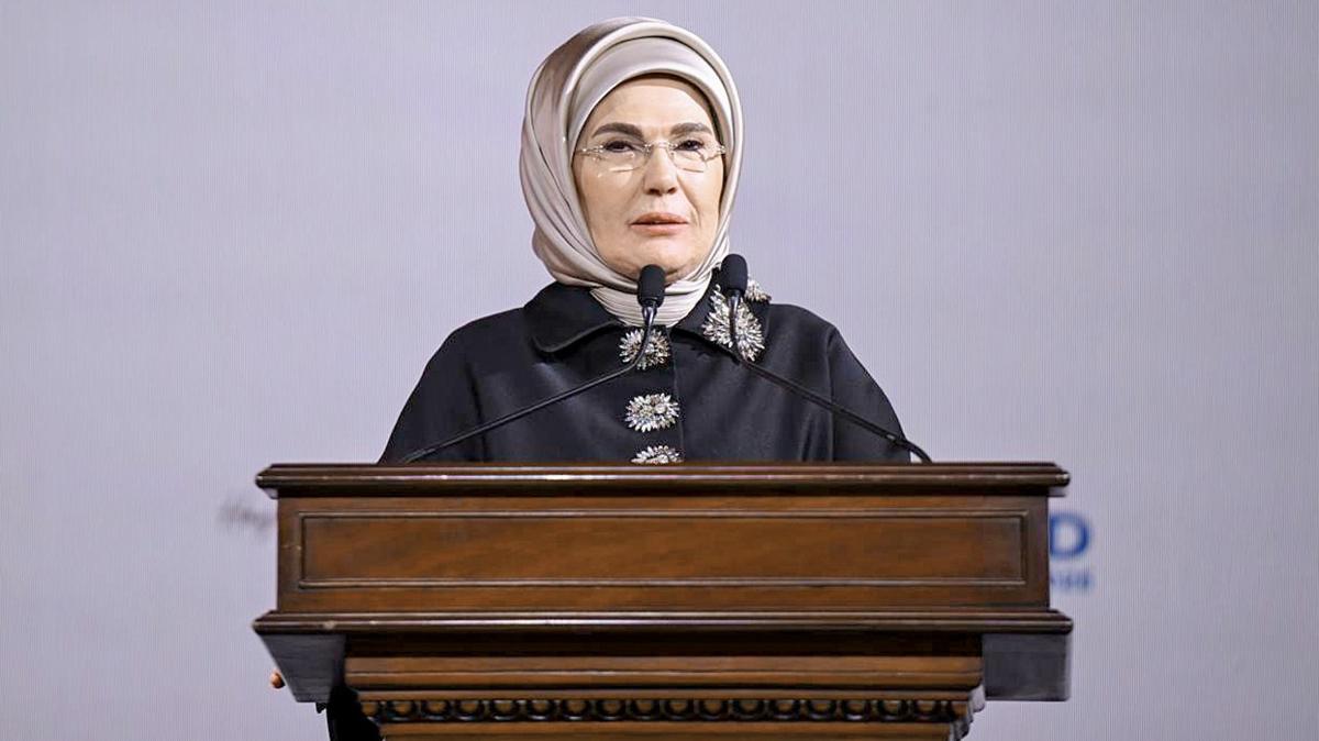 Emine Erdoan: Kadnlar barl dnyann anahtardr
