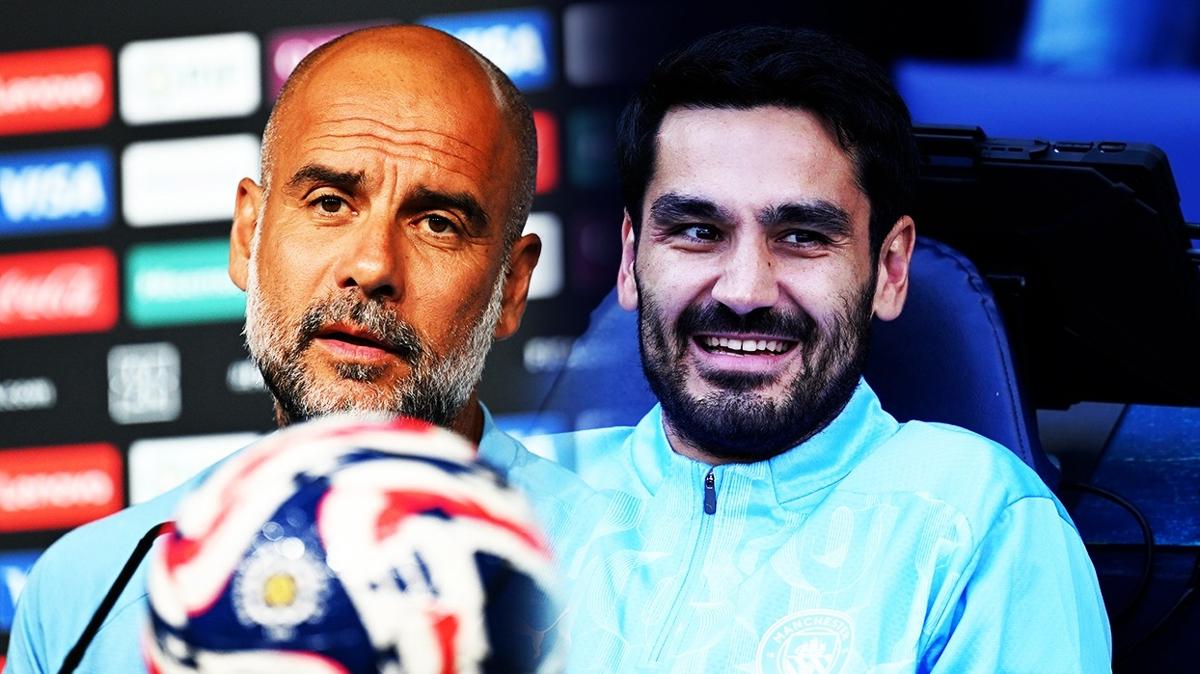 Pep Guardiola Manchester City Gney Amerika lkay Gndoan fotoraflar resimleri