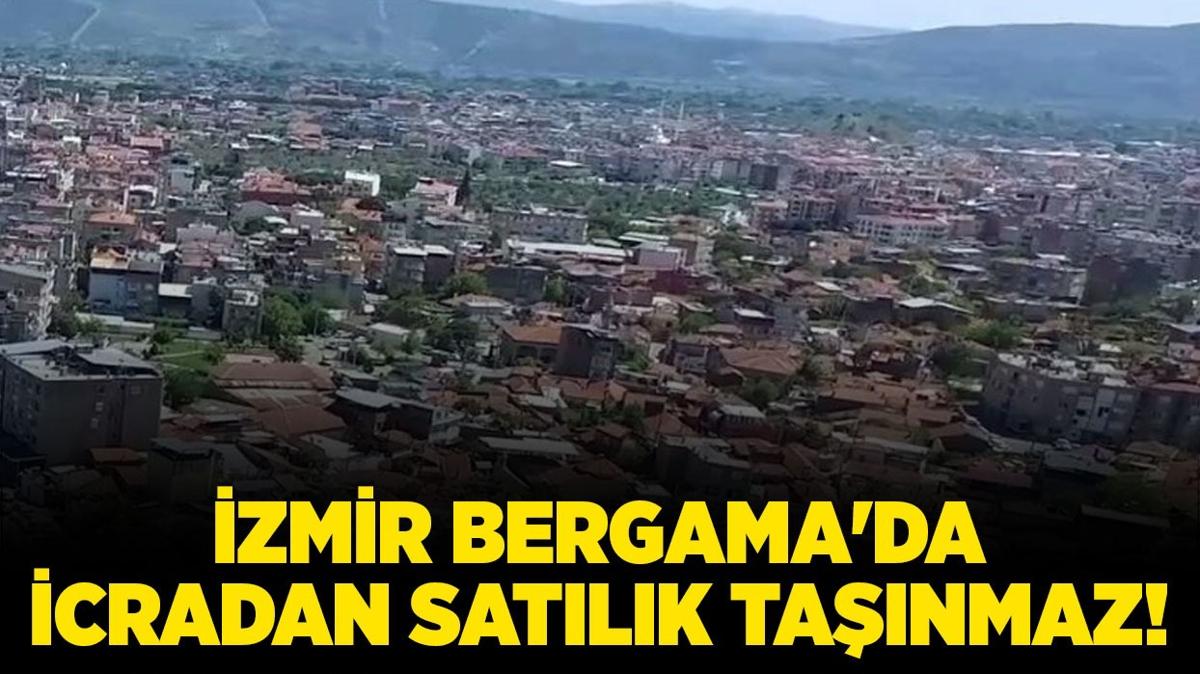 zmir Bergama'da icradan satlk tanmaz!