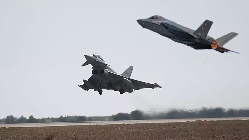 lkede F-35 krizi patlak verdi: Eurofighter'lar yola kt