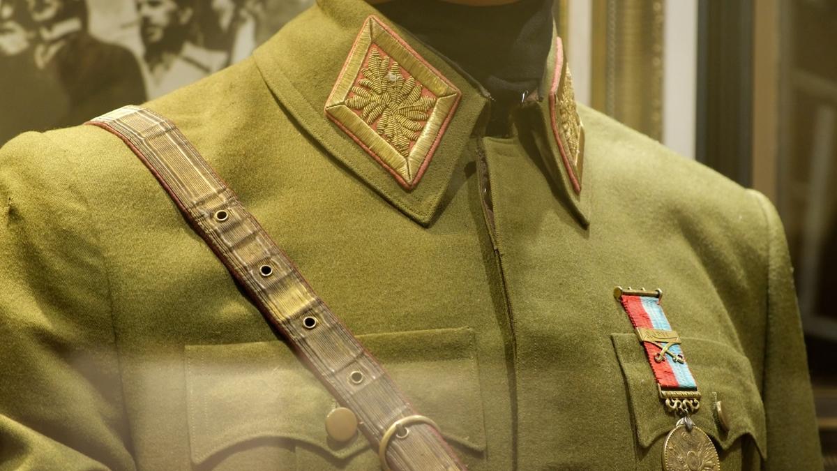 Atatrk'n orijinal niformas Samsun'da
