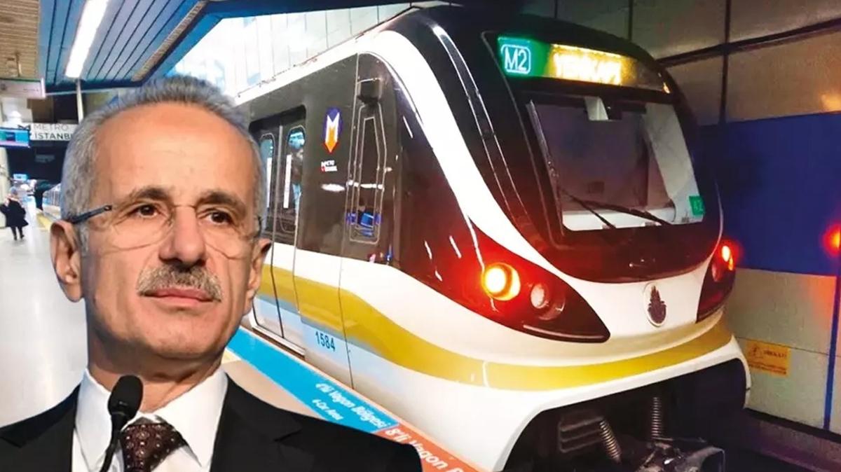 Bakan Uralolu: 60 milyon euro kredi metroya harcanmad