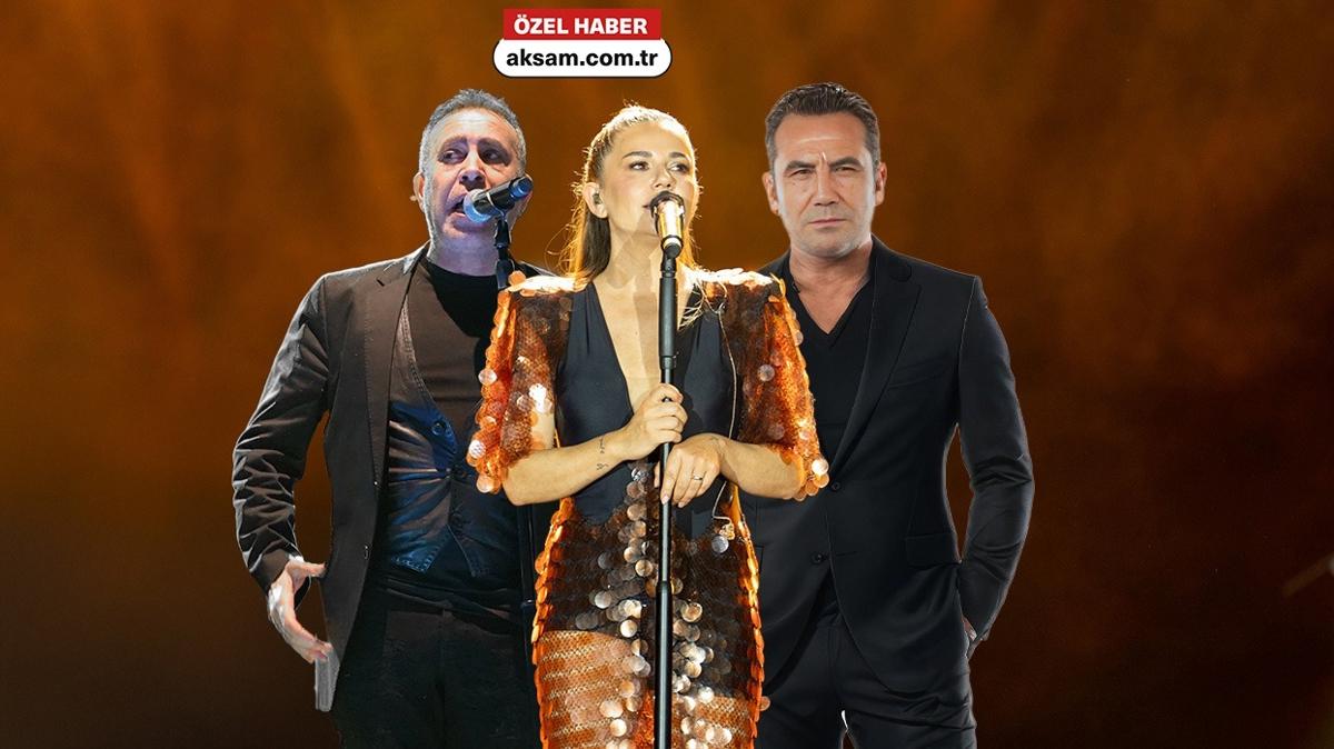 Ferhat Ger'den Merve zbey'e Samsun'da yldzlar geidi