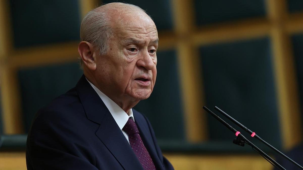 MHP Genel Bakan Baheli yarn partisinin grup toplantsna katlacak