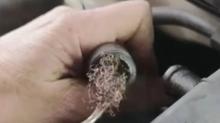 Dolandrclkta son nokta! Motorun iinden bulak teli kt