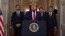 Trump'tan ABD ss saldrs sonras ilk yorum: ran'a teekkr etmek istiyorum