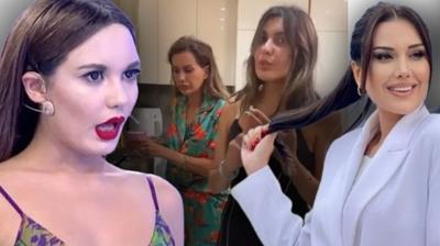 Birlikte helva kavurmulard! Bahar Candan'la Dilan Polat'n arasna kara kedi girdi
