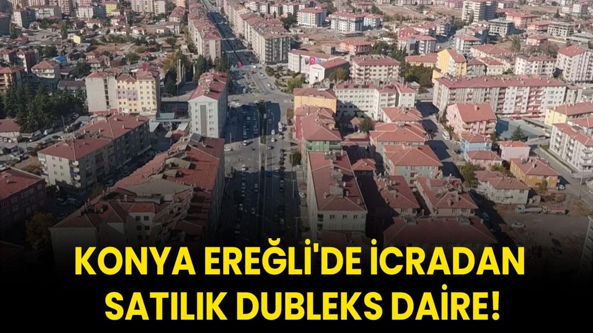 Konya Ereli'de icradan satlk dubleks daire!