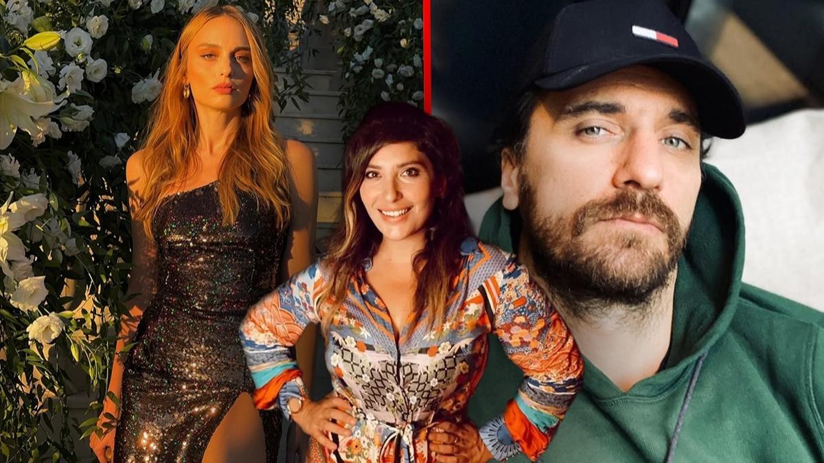 Nilperi ahinkaya ile Frat elik birbirine girdi! Film setinde skandal kavga