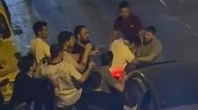 zmir'de polise kfr eden adam meydan daya yedi
