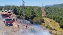 Marmaris'te kan orman yangn kontrol altnda