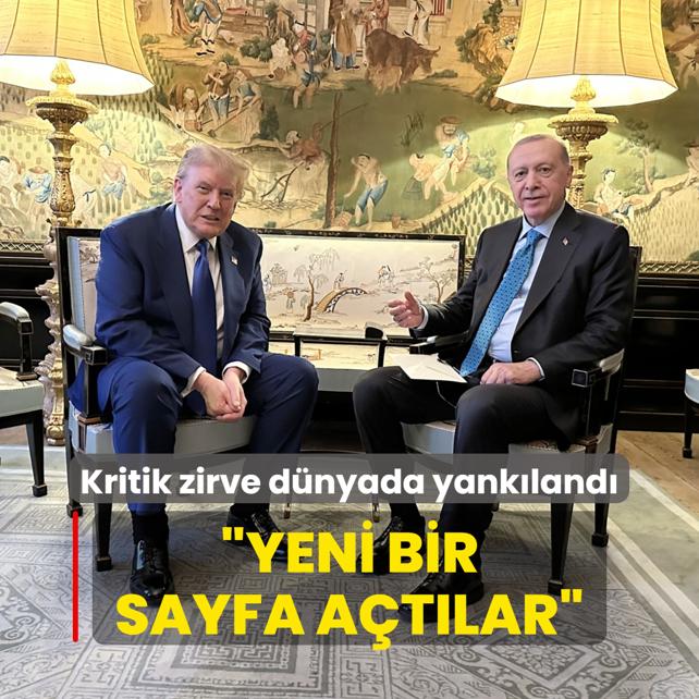 Kritik zirve dnyada yankland: Yeni bir sayfa atlar