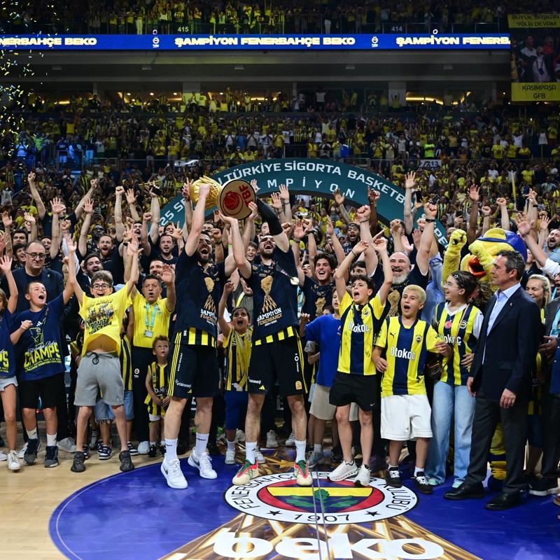 ampiyon Fenerbahe Beko! Beikta' 5 ma sonunda devirdiler