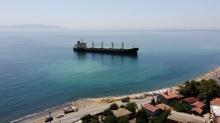Kuru yk gemisi karaya oturdu! ''Kaptan uyudu'' iddias