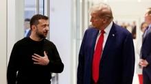 Zelenski, Trump ile grtn duyurdu