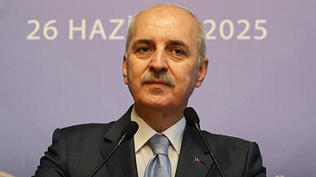 TBMM Bakan Kurtulmu'tan yeni anayasa mesaj: Bu sz asla dinlemeyiz