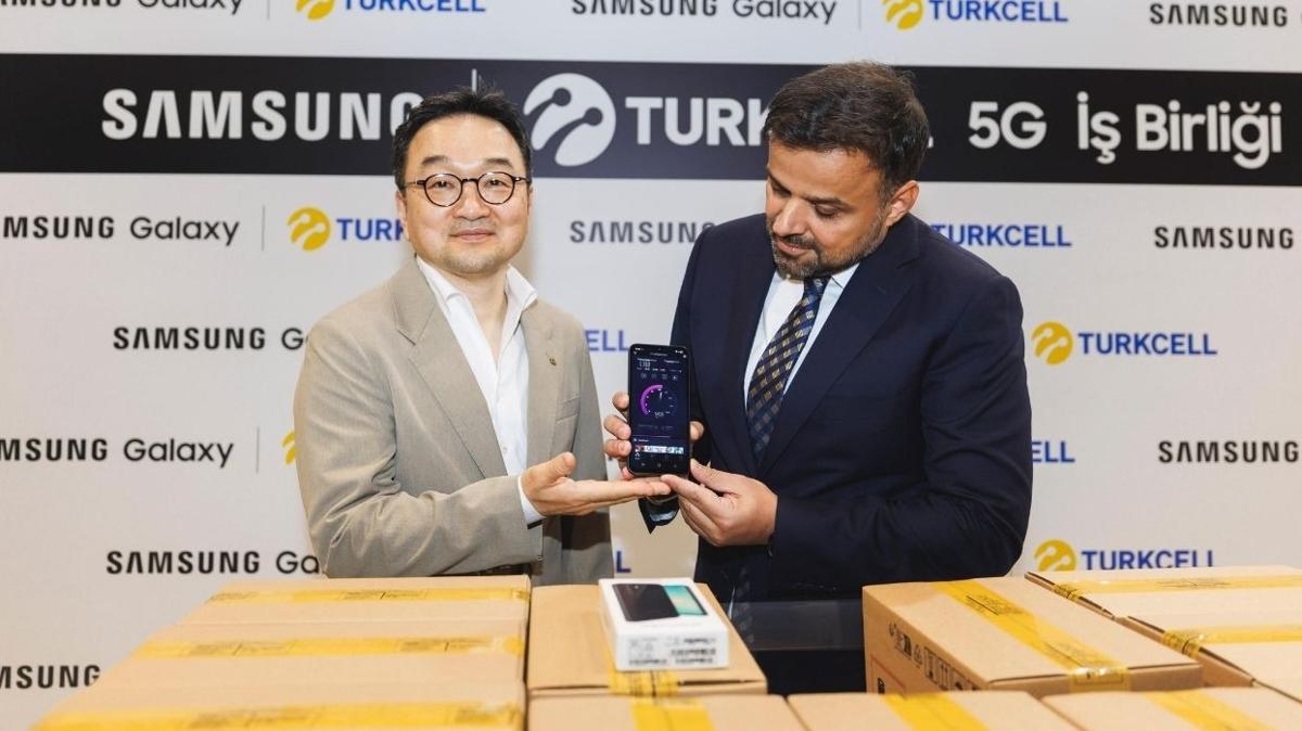 Turkcell ve Samsung 5G i birliini bytyor: Ar-Ge ortakl balyor