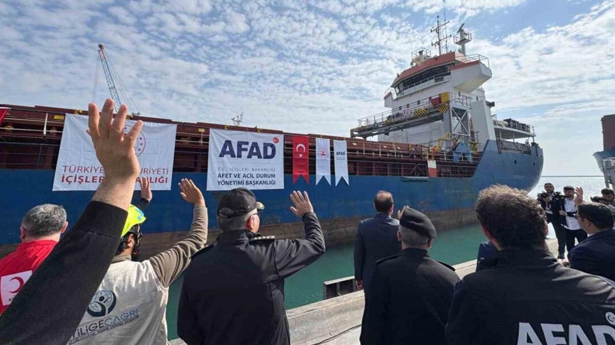 AFAD destek  Trkiye Filistin yardm afad fotoraflar resimleri