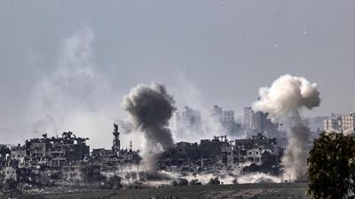 srail'in Gazze'de katliamlar sryor! 72 Filistinli ehit edildi