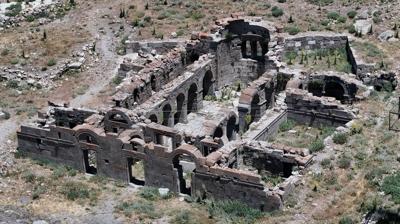 Karaman'da 'Binbir Kilise' blgesinde 15 dini yap tespit edildi