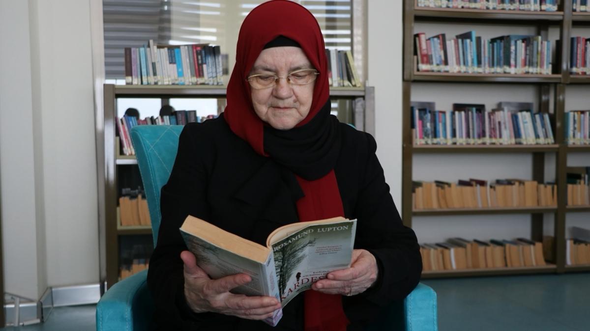 14 yanda balad kitap okuma tutkusunu aralksz srdryor