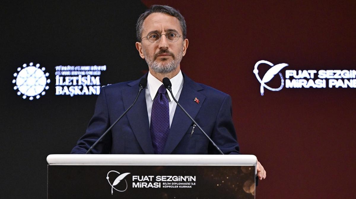 letiim Bakan Altun: Kresel adalet sorunu yayoruz