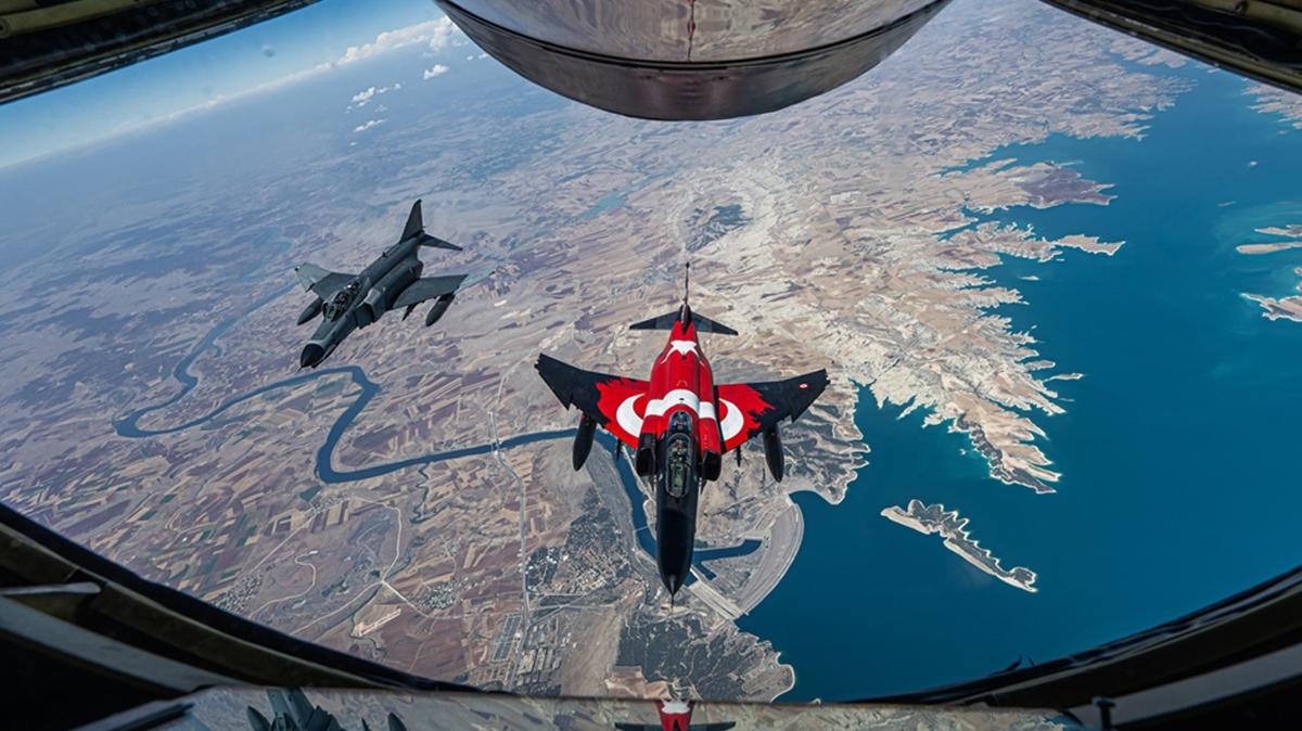 Onlar olmazsa F-16'lar yar yolda kalr!  Gk Vatan'da film sahnelerini artamayan buluma