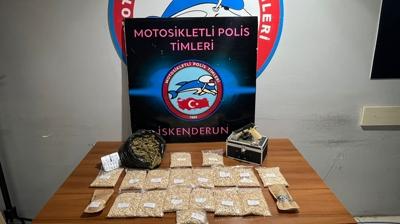 Hatay'da uyuturucu operasyonu: 33 bin 433 hap ele geirildi