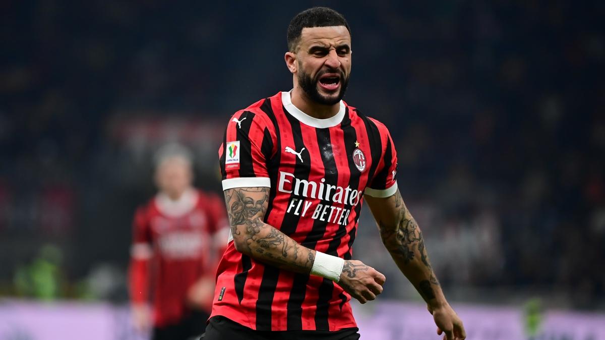 Milan, Kyle Walker'n ayrln duyurdu