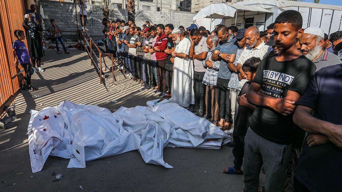 Soykrmc srail yardm bekleyen Filistinlilere saldrd: 63 kii hayatn kaybetti