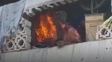 Katil srail'den yrek paralayan vahet! Bebek ve ocuklar diri diri yaktlar
