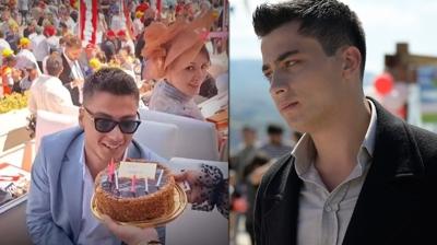 Uzak ehir'in yldzna Gazi Kousu'nda srpriz doum gn!