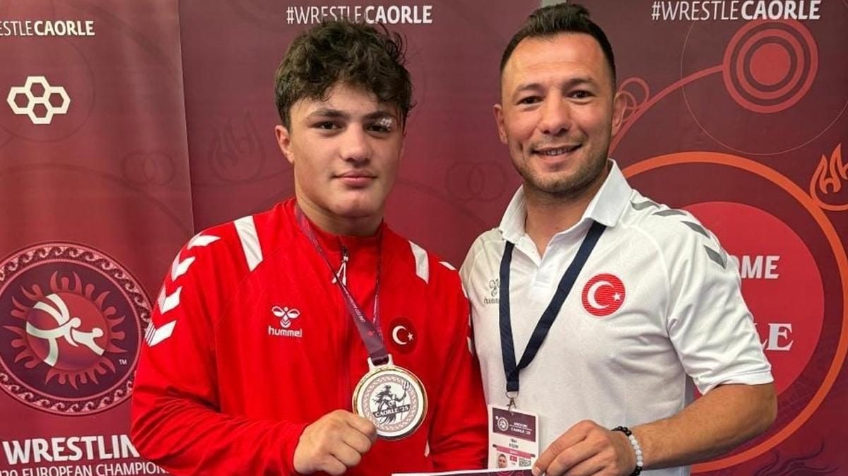 Yusuf Yaser Aksu'dan altn madalya