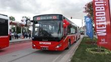 stanbul'dan sonra ilk: ehirde metrobs seferleri balad