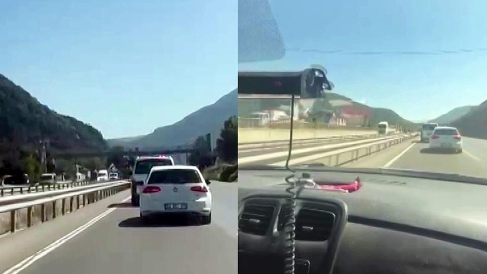 Siren ald, umursamad! Yangna giderken trafikte kabus