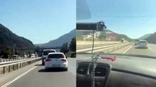 Siren ald, umursamad! Yangna giderken trafikte kabus