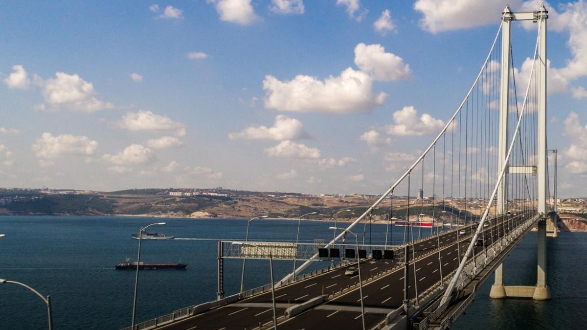 1,5 saatlik yol 6 dakikaya dt! 108 milyar lira vatandan cebinde kald