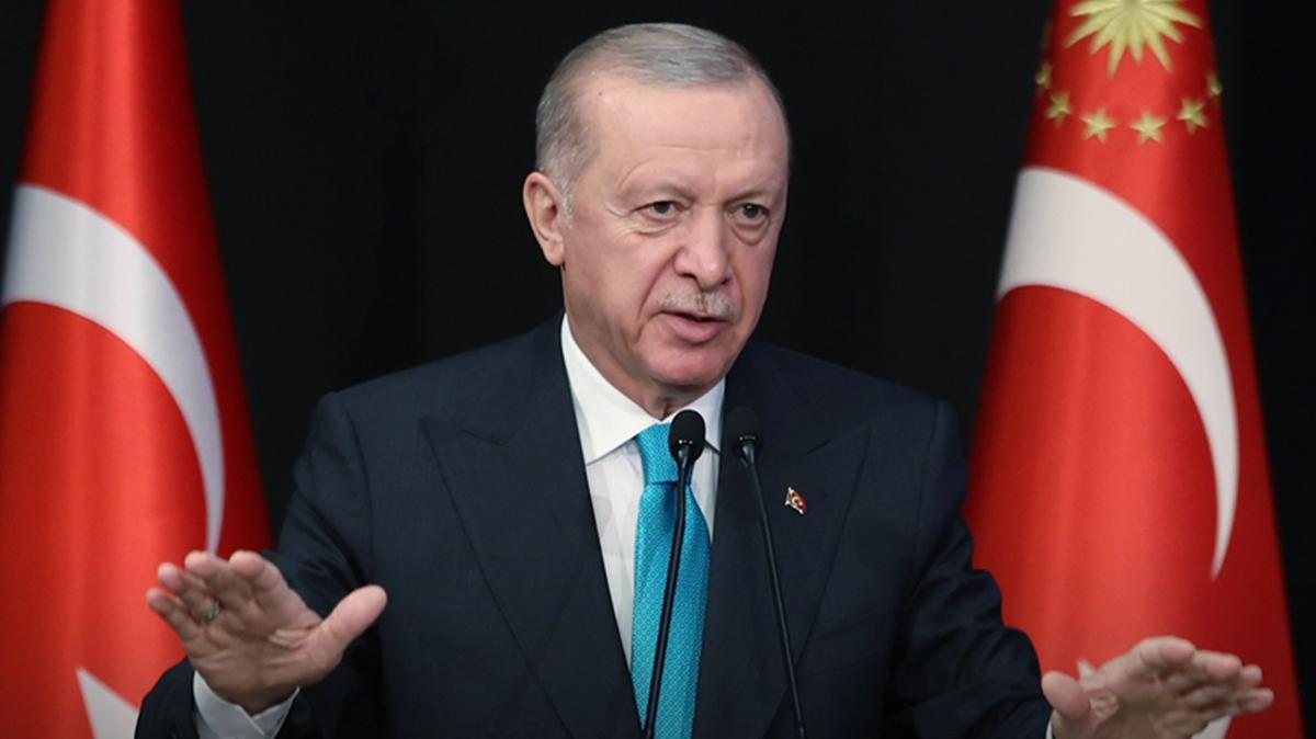 Bakan Erdoan'dan CHP'ye hukuk dersi: Hakszla urasak da kimseyi tehdit etmedik