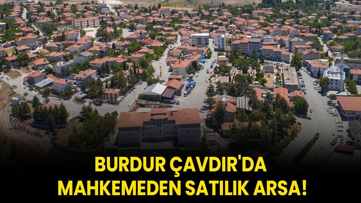 Burdur avdr'da mahkemeden satlk arsa!