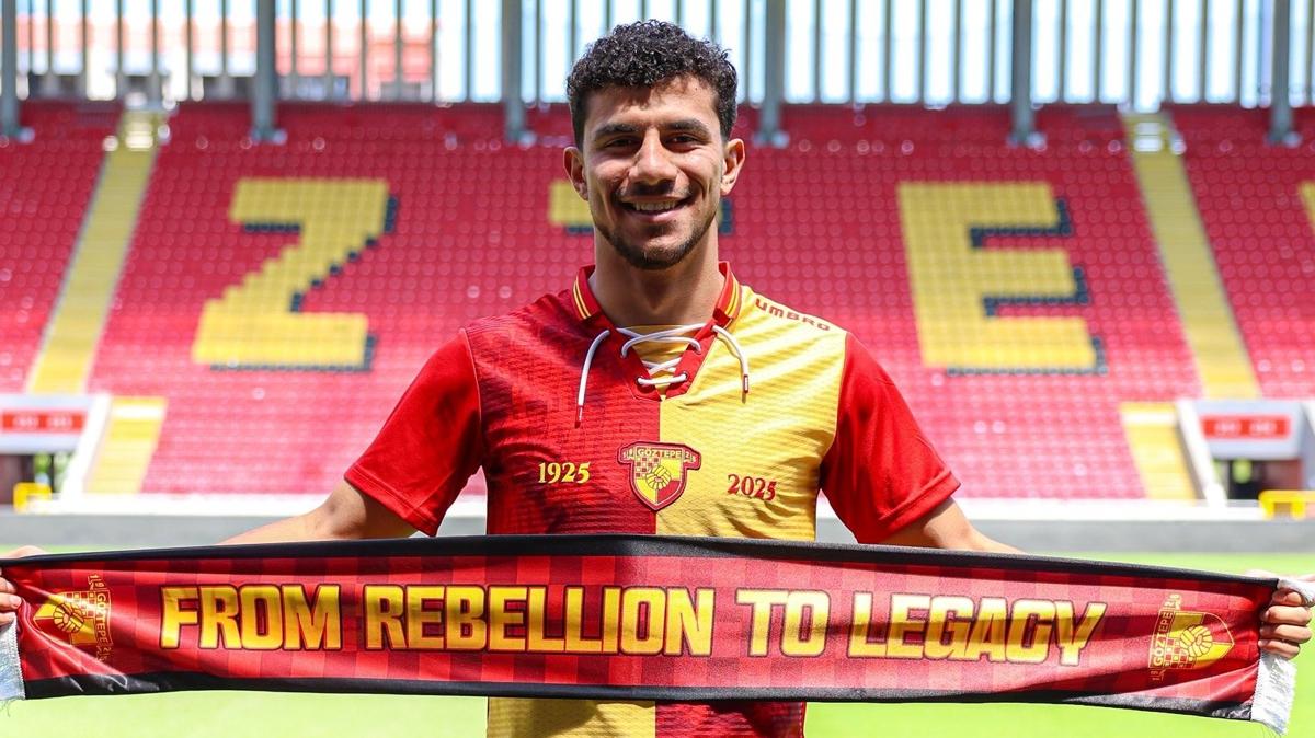 Gztepeli brahim Sabra, Sper Lig'in ilk rdnls oldu