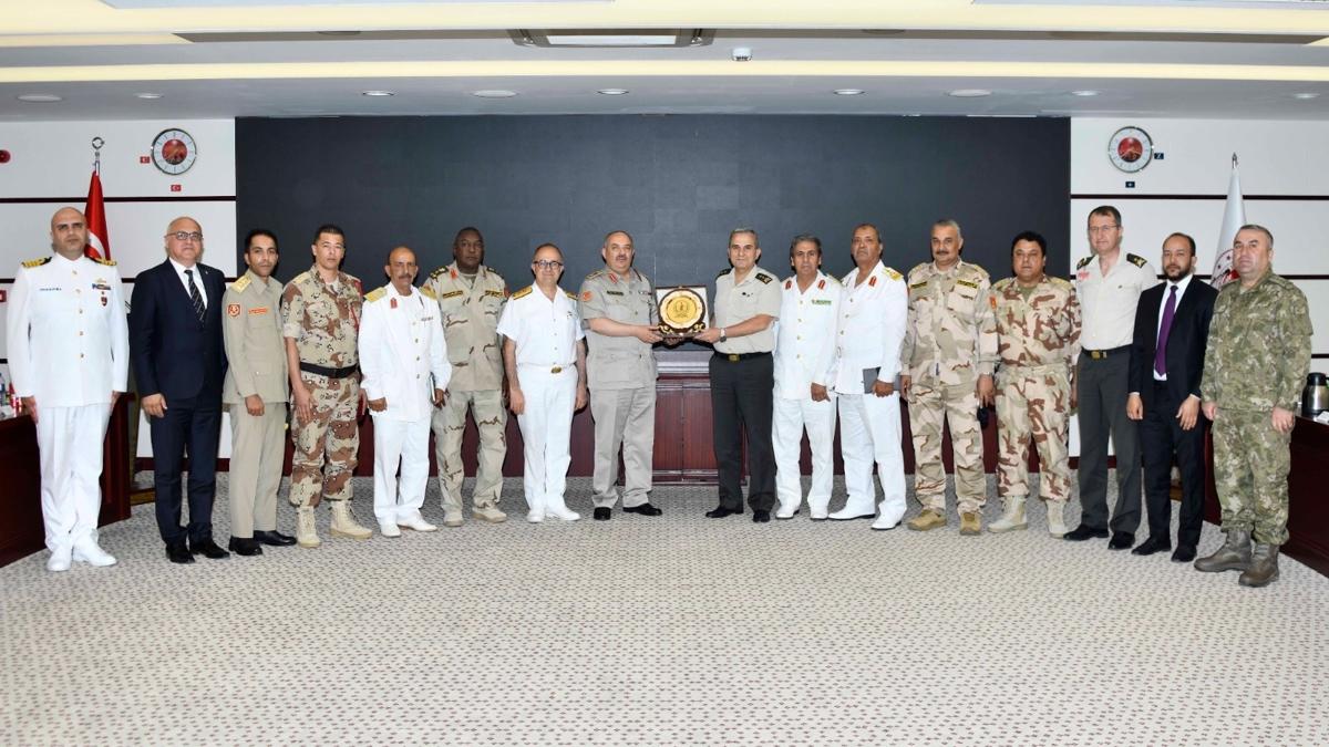 Libya askeri heyetinden MSB'ye ziyaret