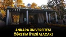 Ankara niversitesi retim yesi alacak!