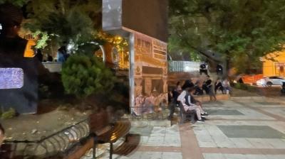Bursa 70 dakika arayla salland: Gece sokakta geti