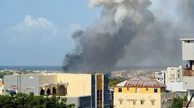 Somali'de askeri helikopter dt