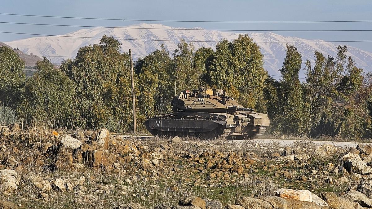 Soykrmc srail'den igal altndaki Suriye topranda provokasyon