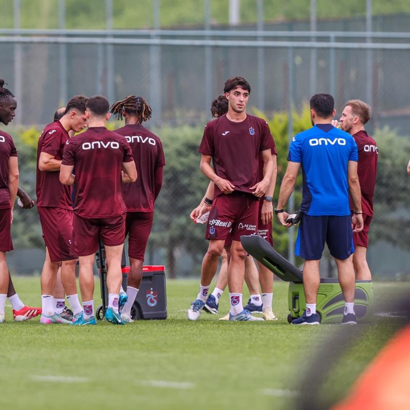 Trabzonspor'da yeni sezonun mesaisi sryor