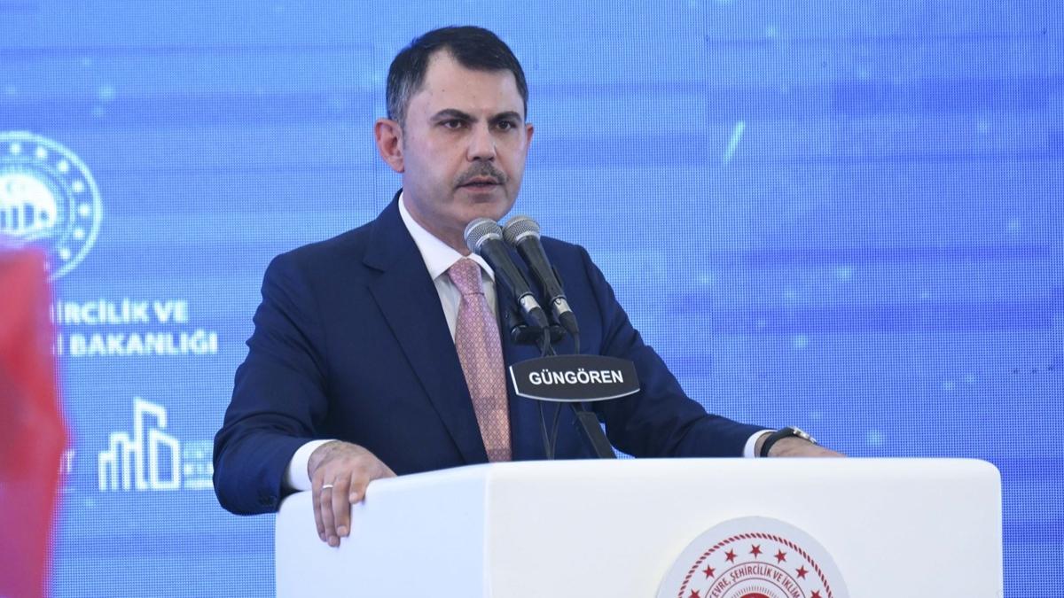 Bakan Kurum: Memleketimizi iklim krizinin olumsuzluklarndan koruyacaz