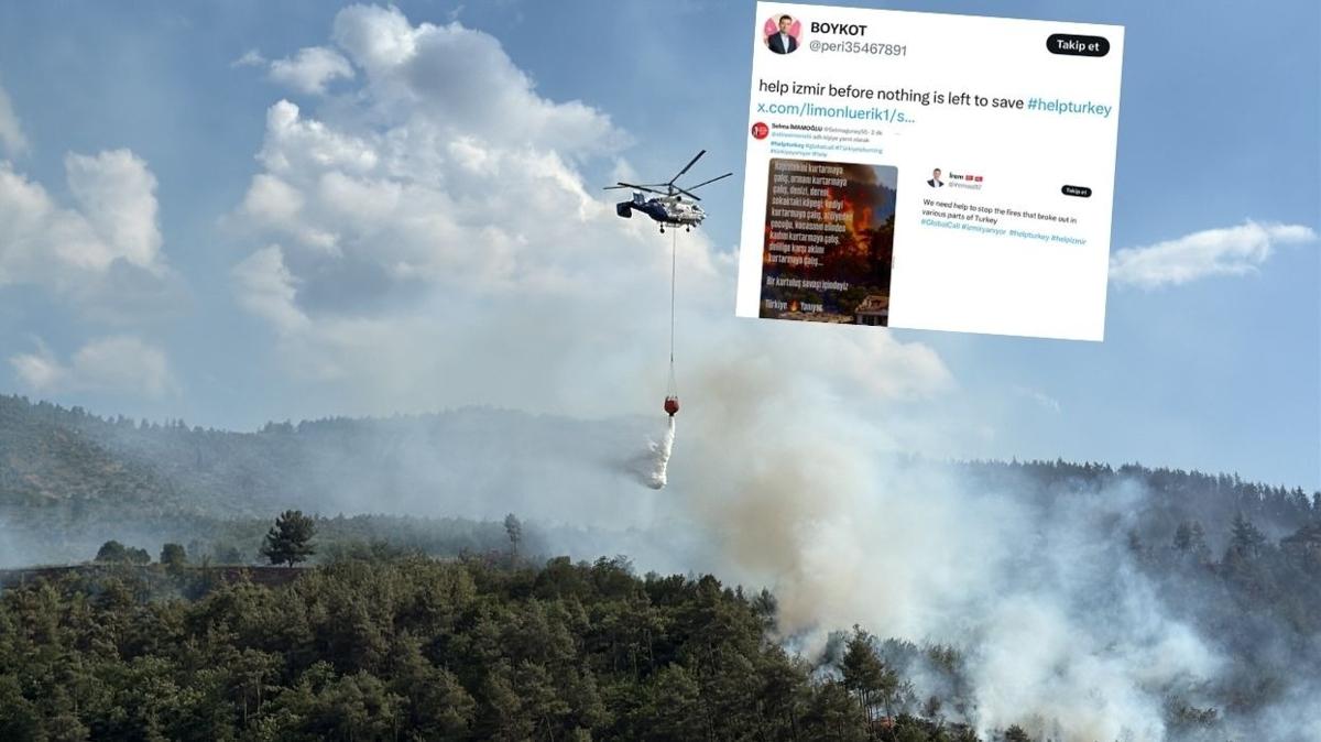 HelpTurkey modunu atlar! mamolu maskesiyle yangn provokasyonu