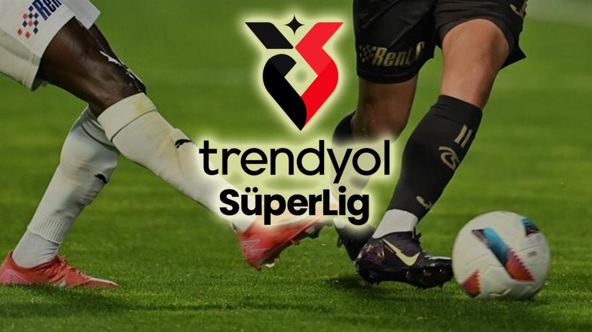Trendyol Sper Lig'de yeni sezon heyecan! Fikstrler ekildi...
