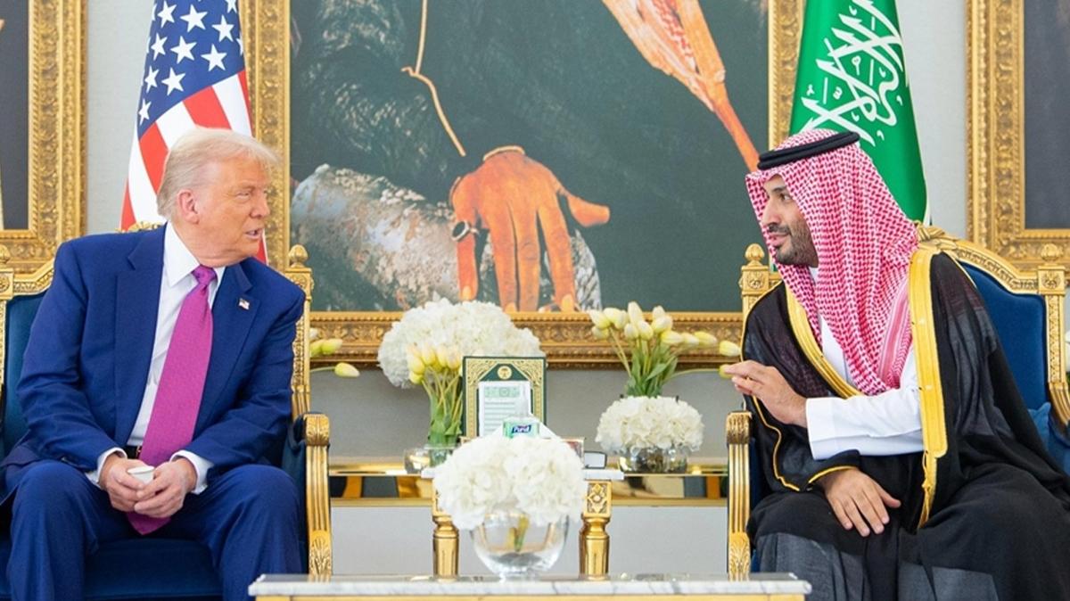 Trump, Suudi Arabistan Savunma Bakan bin Salman grt